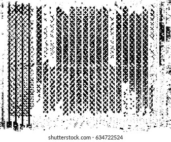Grunge texture - abstract isolated stock vector template - easy to use
