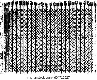 Grunge texture - abstract isolated stock vector template - easy to use
