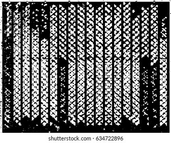 Grunge texture - abstract isolated stock vector template - easy to use
