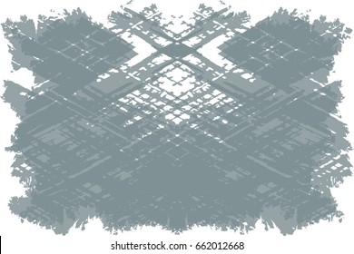 Grunge texture - abstract isolated stock vector template - easy to use