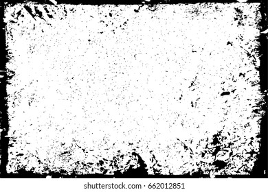 Grunge texture - abstract isolated stock vector template - easy to use