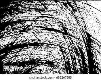 Grunge texture - abstract isolated stock vector template - easy to use