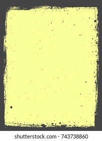 Grunge texture - abstract isolated stock vector template - easy to use