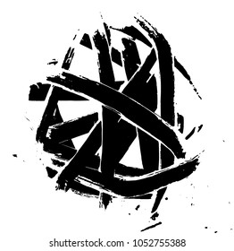 Grunge texture - abstract stock vector template - easy to use
