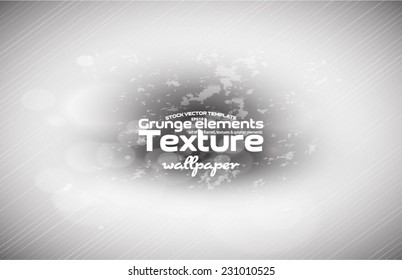 Grunge texture - abstract stock vector template - easy to use