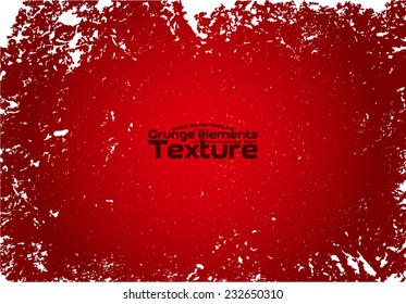 Grunge texture - abstract stock vector template - easy to use 