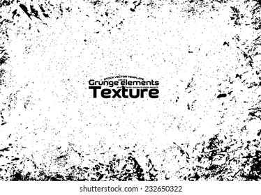 Grunge texture - abstract stock vector template - easy to use 