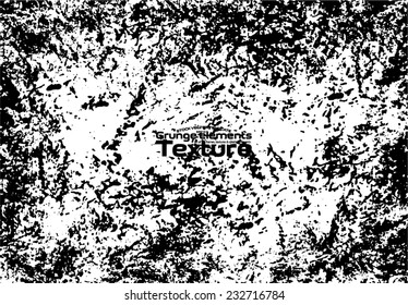 Grunge texture - abstract stock vector template - easy to use 