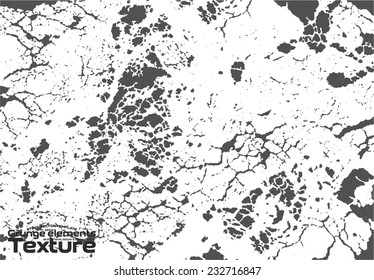 Grunge texture - abstract stock vector template - easy to use 