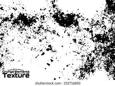 Grunge texture - abstract stock vector template - easy to use 