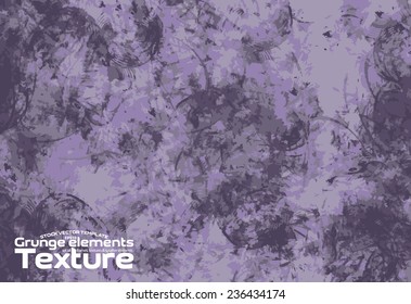 Grunge texture - abstract stock vector template - easy to use