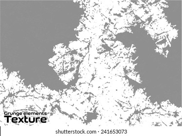 Grunge texture - abstract stock vector template - easy to use