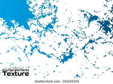 Grunge texture - abstract stock vector template - easy to use 