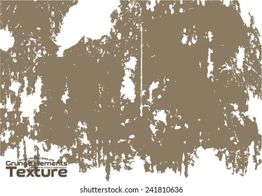 Grunge texture - abstract stock vector template - easy to use