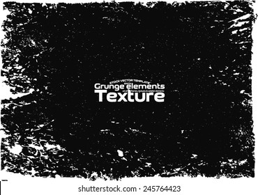 Grunge texture - abstract stock vector template - easy to use