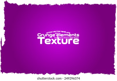 Grunge texture - abstract stock vector template - easy to use