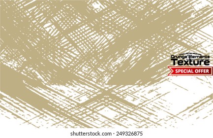 Grunge texture - abstract stock vector template - easy to use 