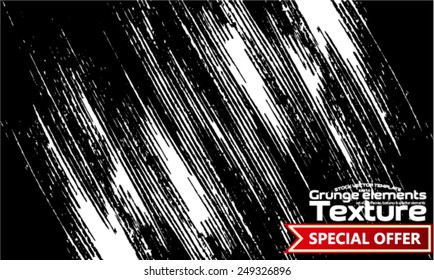 Grunge texture - abstract stock vector template - easy to use 
