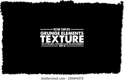 Grunge texture - abstract stock vector template - easy to use