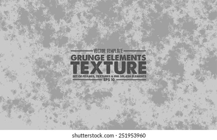 Grunge texture - abstract stock vector template - easy to use