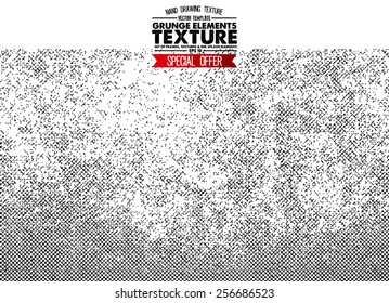 Grunge texture - abstract stock vector template - easy to use