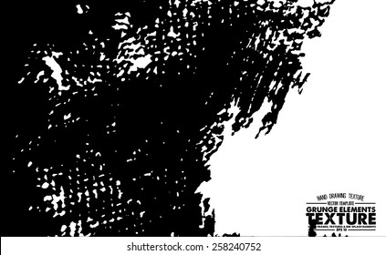Grunge texture - abstract stock vector template - easy to use 