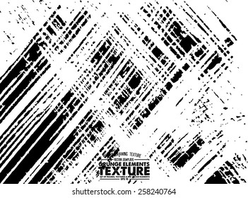 Grunge texture - abstract stock vector template - easy to use 