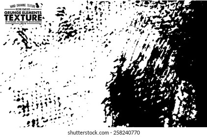 Grunge texture - abstract stock vector template - easy to use 