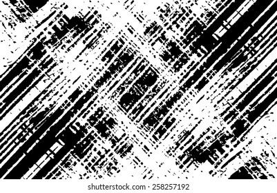 Grunge texture - abstract stock vector template - easy to use 