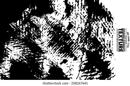 Grunge texture - abstract stock vector template - easy to use 