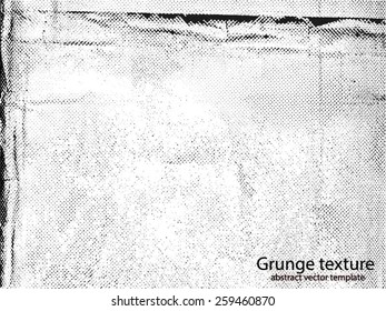 Grunge texture - abstract stock vector template - easy to use