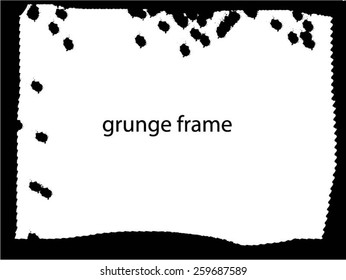 Grunge texture - abstract stock vector template - easy to use 