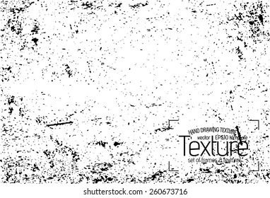 Grunge texture - abstract stock vector template - easy to use