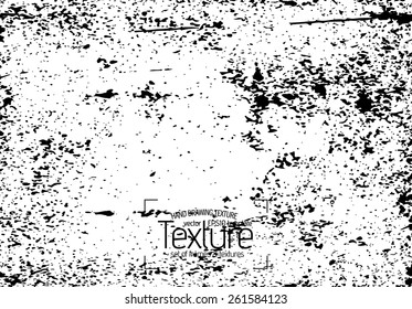 Grunge texture - abstract stock vector template - easy to use