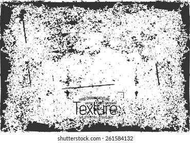 Grunge texture - abstract stock vector template - easy to use