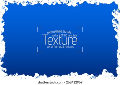 Grunge texture - abstract stock vector template - easy to use