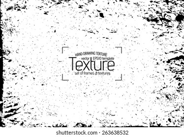 Grunge texture - abstract stock vector template - easy to use