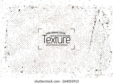 Grunge texture - abstract stock vector template - easy to use