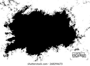 Grunge texture - abstract stock vector template 