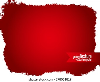 Grunge texture - abstract stock vector template - easy to use