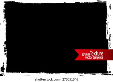 Grunge texture - abstract stock vector template - easy to use