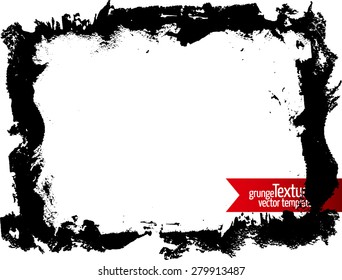 Grunge texture - abstract stock vector template - easy to use