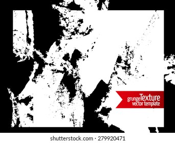 Grunge texture - abstract stock vector template - easy to use