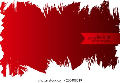 Grunge texture - abstract stock vector template - easy to use