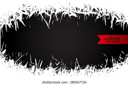 Grunge texture - abstract stock vector template