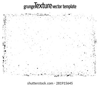 Grunge texture - abstract stock vector template - easy to use