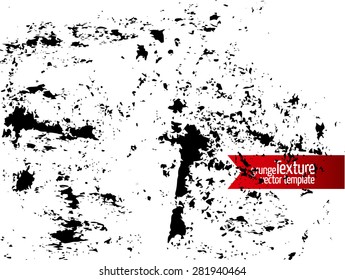 Grunge texture - abstract stock vector template - easy to use
