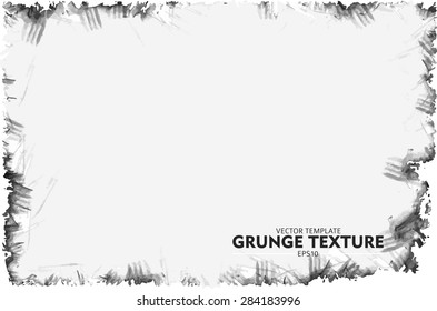 Grunge texture - abstract stock vector template - easy to use