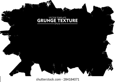 Grunge texture - abstract stock vector template - easy to use