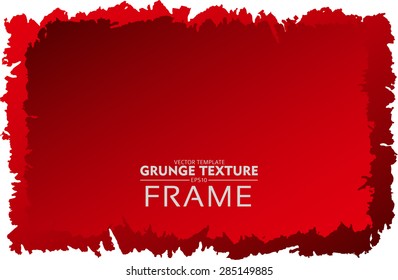 Grunge texture - abstract stock vector template - easy to use
